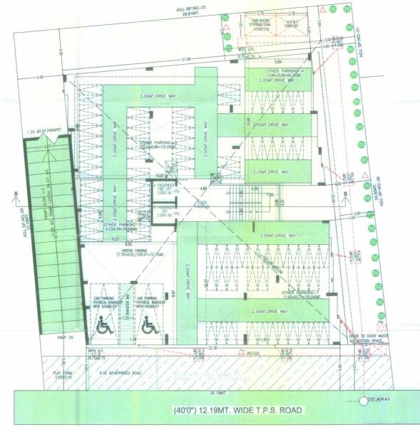  nakshatra-bricks Nakshatra Bricks Cluster Plan For Ground Floor