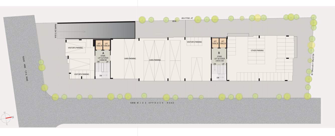  sampad atul Block A Cluster Plan For Ground Floor