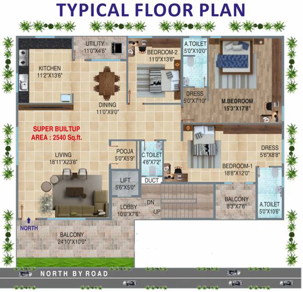  suvira-elite Suvira Elite Typical Cluster Plan