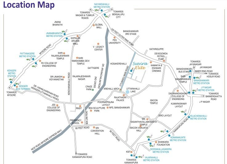 suvira elite Location Plan