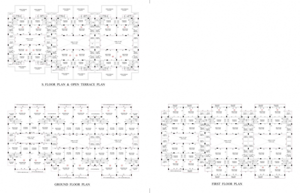  elysium Cluster Plan from 16th to 27th Floor