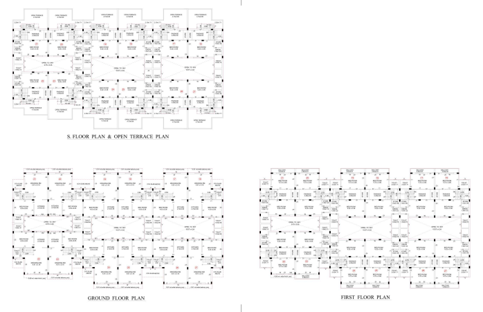  elysium Cluster Plan from 16th to 27th Floor