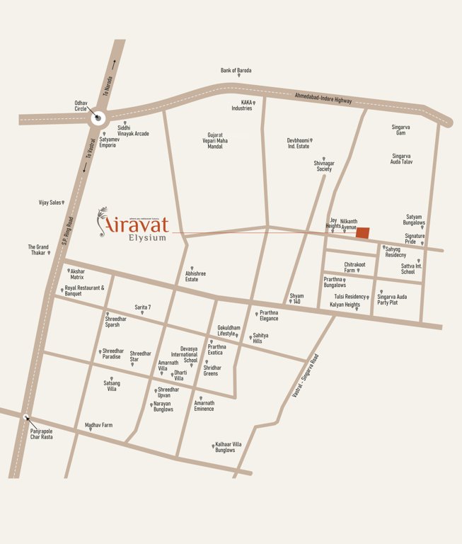  elysium Location Plan