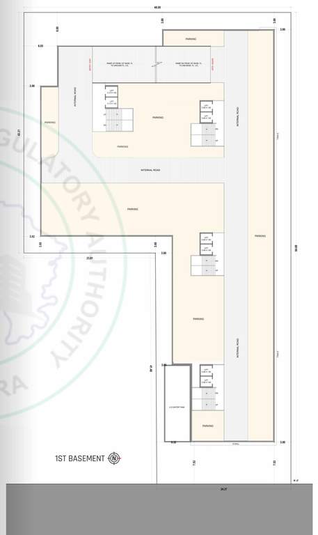  the legacy B Basement Cluster Plan