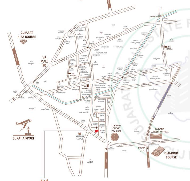  the legacy Location Plan