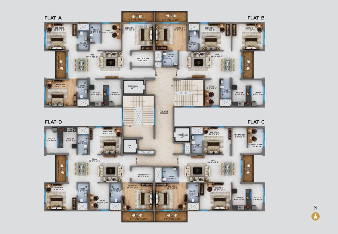  sereno Tower 1 Cluster Plan