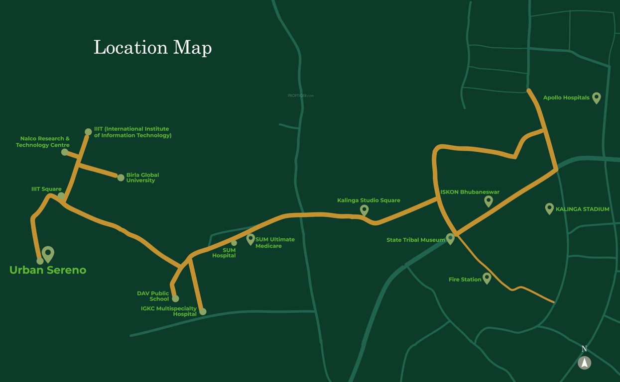  sereno Location Plan