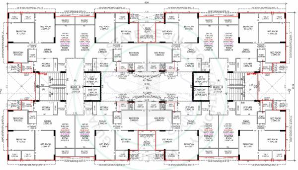  samesh Block B And C Cluster Plan From 9th To 10th Floor