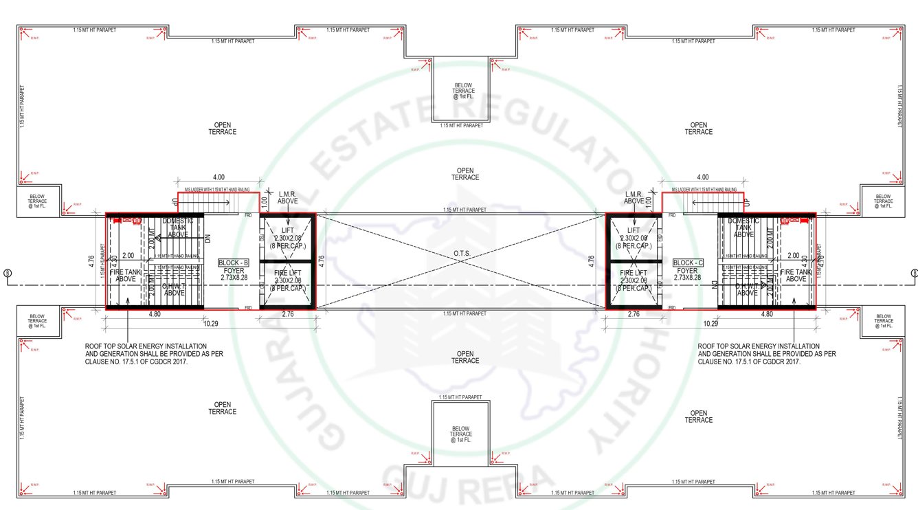  samesh Block BC Cluster Plan For Terrace