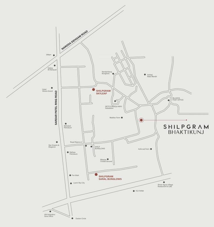  bhaktikunj Location Plan