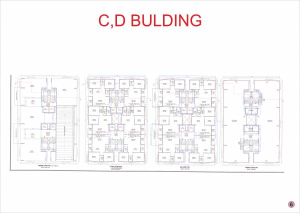  nilkanth-elegance Block C Cluster Plan from 1st to 14th Floor