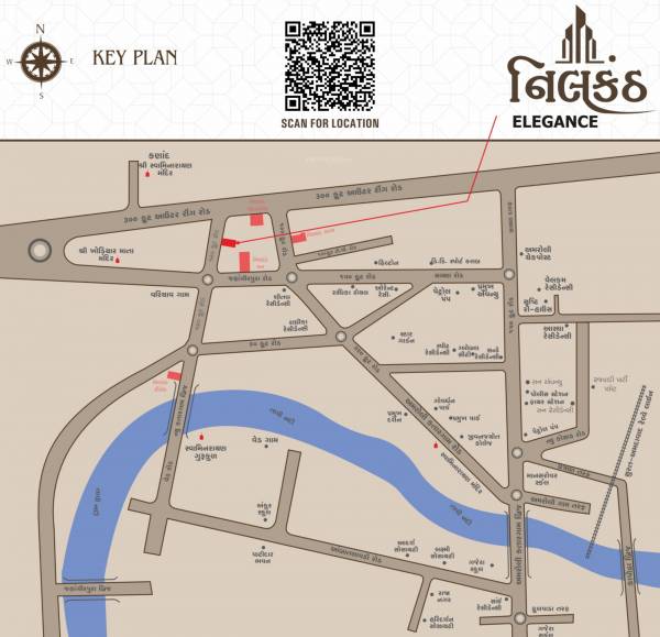 nilkanth-elegance Location Plan
