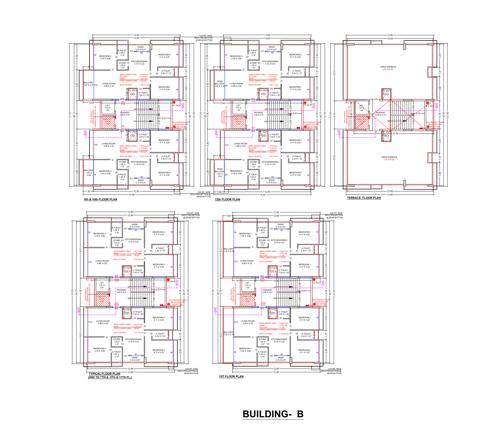  solasta-heights Block B Cluster Plan from 1st to 12th Floor