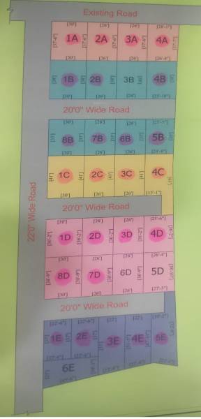  sree-kamachi-amman-nagar-parivakkam Layout Plan