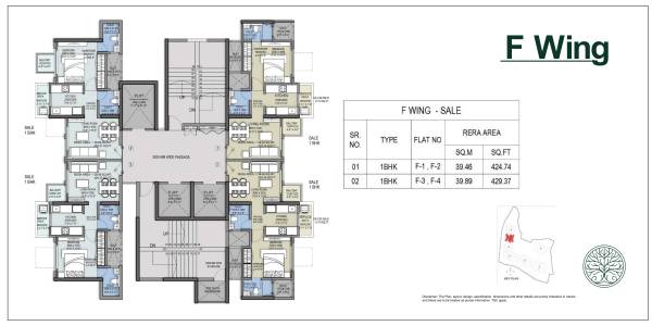  park-city Wing F Cluster Plan