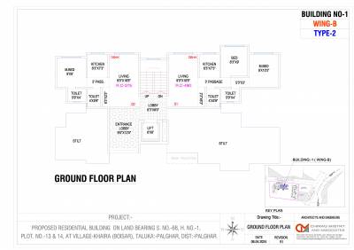  horizon Building No 1 Wing A And Wing B Cluster Plan
