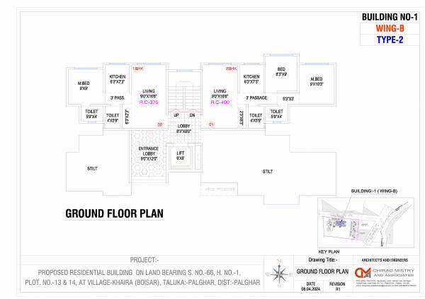  horizon Building No 1 Wing A And Wing B Cluster Plan