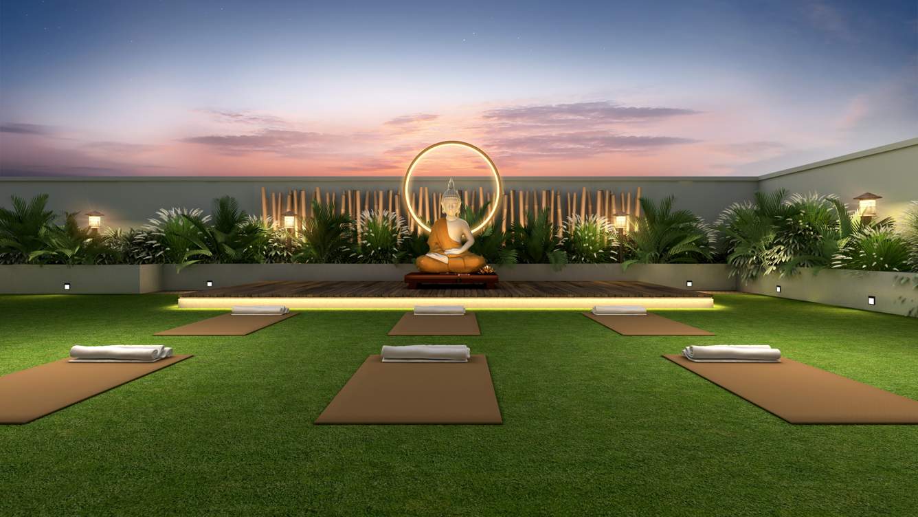  french town Yoga/Meditation Area