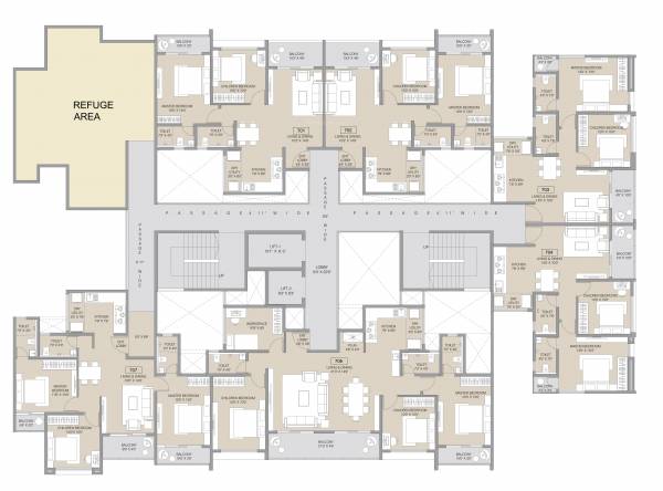  skyverse Tower 1 Cluster Plan