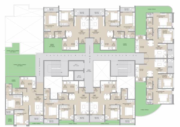  skyverse Tower 1 Cluster Plan