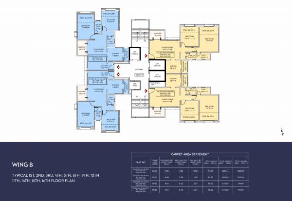  riseonic Wing B Cluster Plan