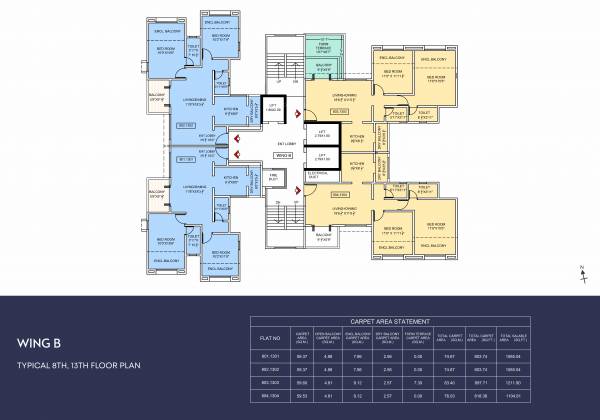  riseonic Wing B Cluster Plan