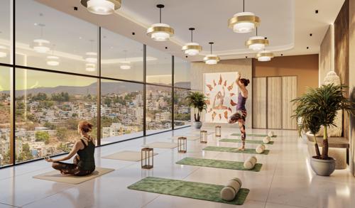  riseonic Yoga/ Meditation Area