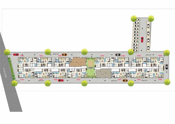  arcadia Block A And B Cluster Plan For 1st Floor