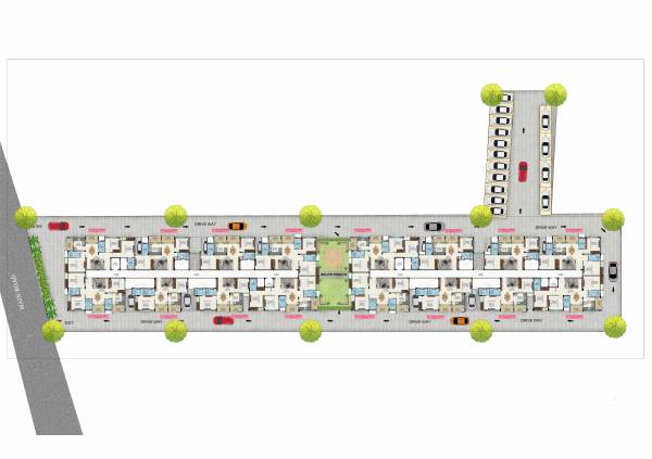  arcadia Block A And B Cluster Plan From 2nd To 5th Floor