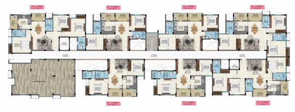  arcadia Block B Cluster Plan For 1st Floor