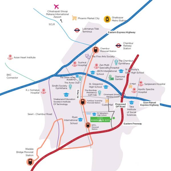  highscape-city-1a Location Plan