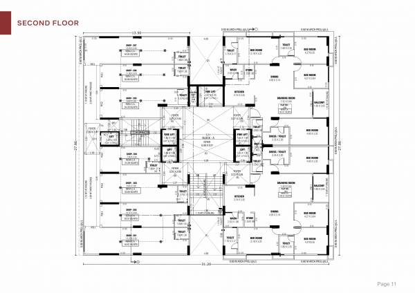  greenz Block A Cluster Plan for 2nd Floor
