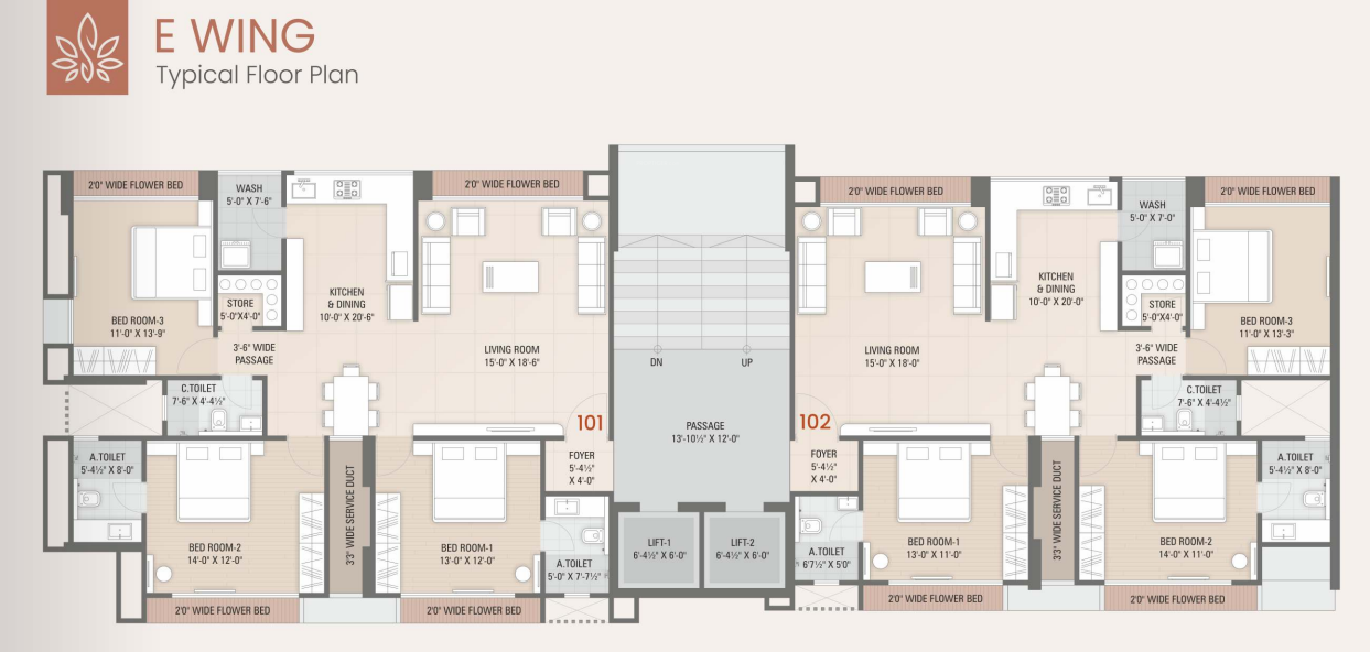  swarg Block E Cluster Plan