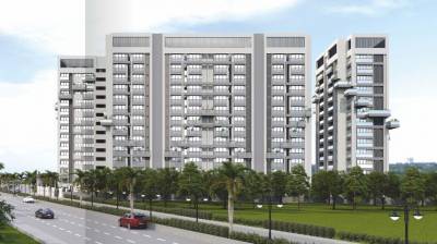 Elevation main of Dobaria Swarg