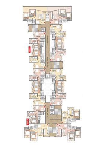  the-livin Wing A And B Cluster Plan for 1st Floor