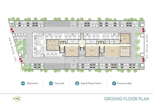  samanvay-the-amelias The Amelias Ground Cluster Plan