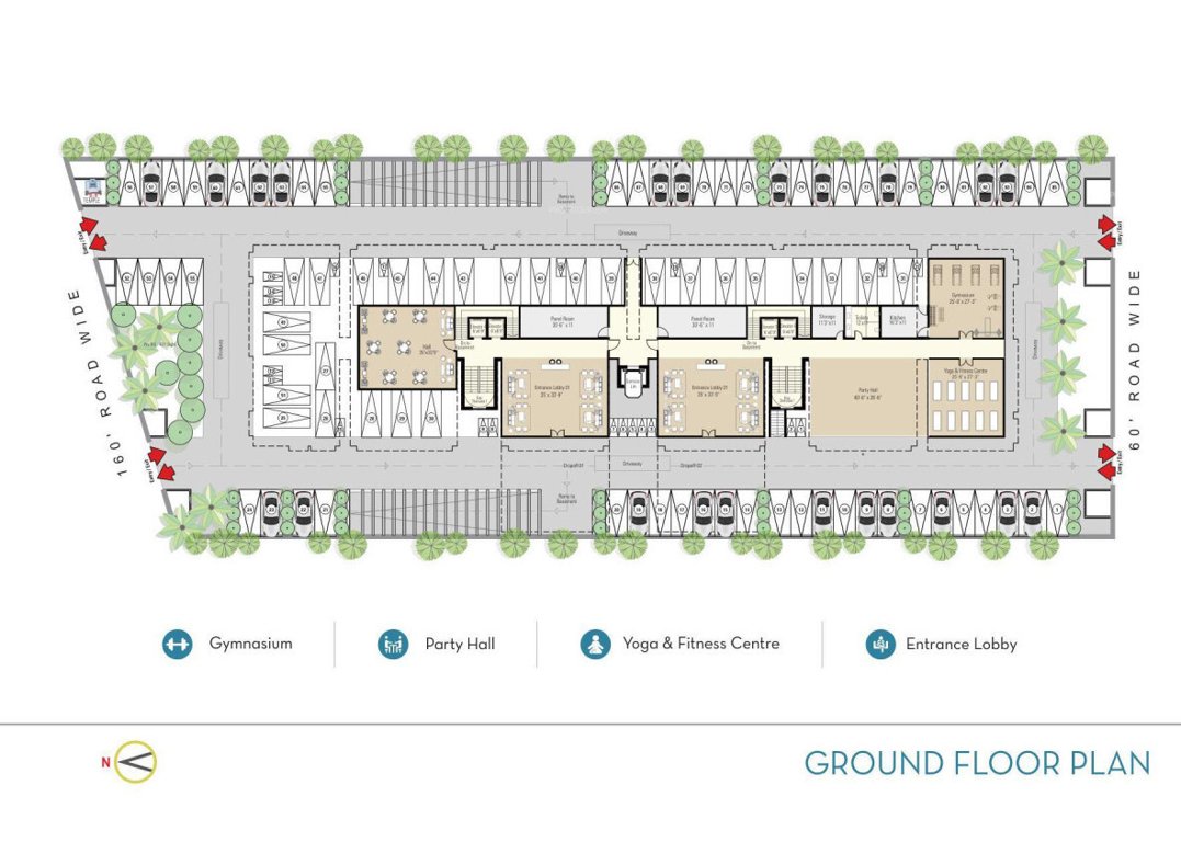  samanvay the amelias The Amelias Ground Cluster Plan