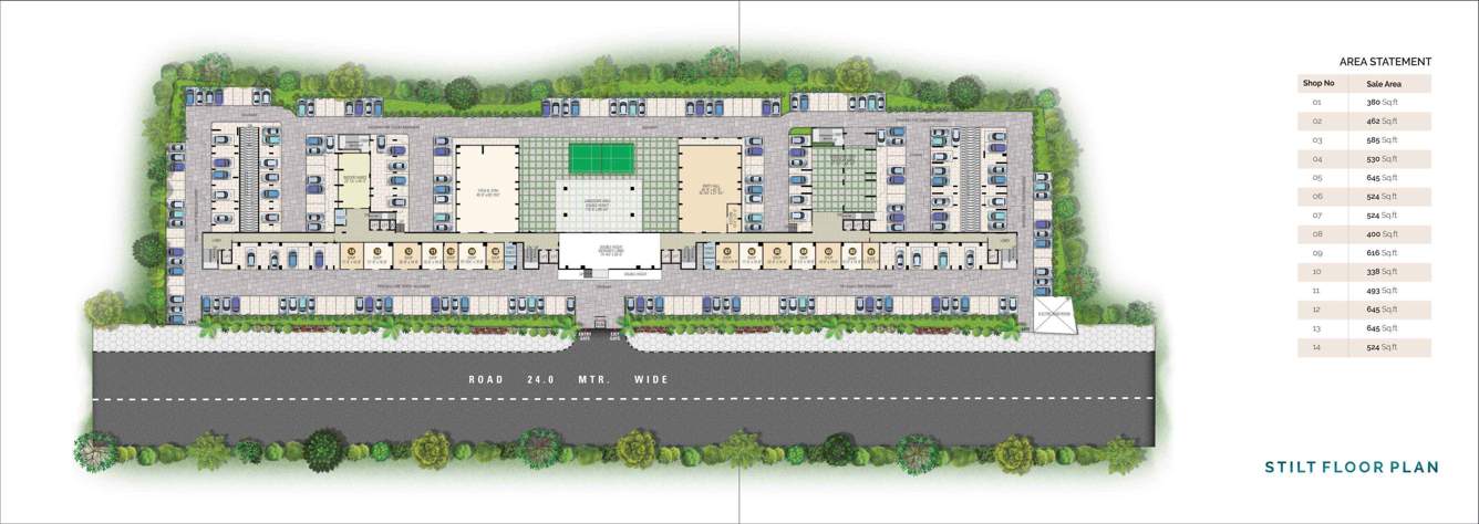  samanvay the amelias The Amelias Stilt Cluster Plan
