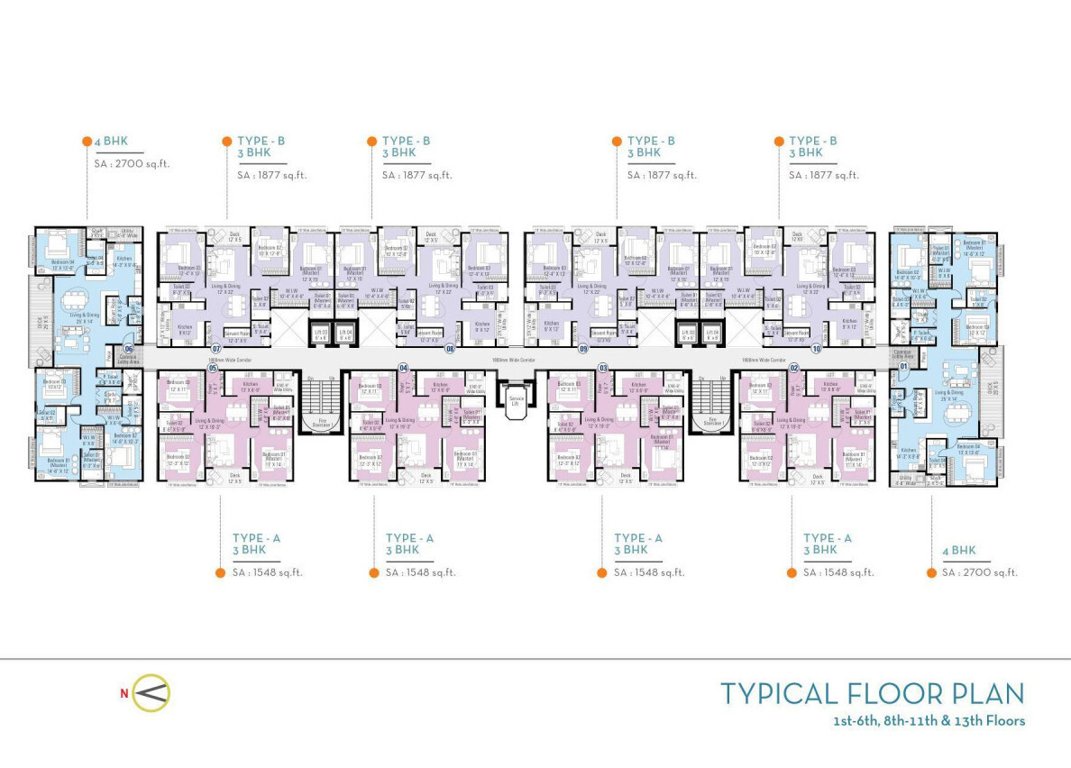  samanvay the amelias The Amelias Typical Cluster Plan 