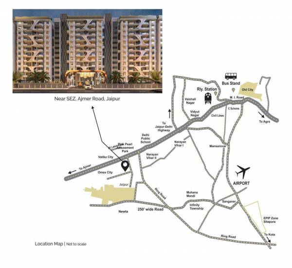 samanvay-the-amelias Location Plan
