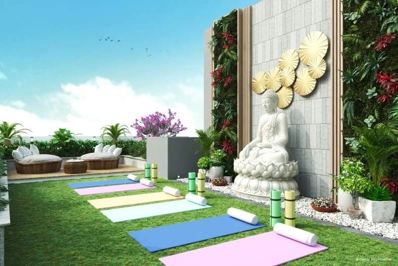  meghna chsl Yoga/ Meditation Area