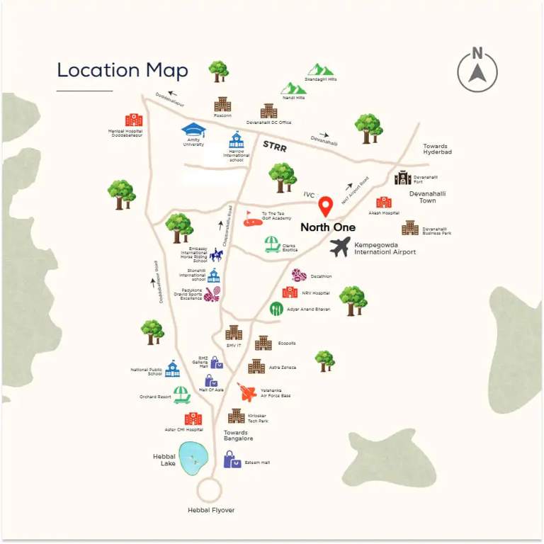  northone Location Plan