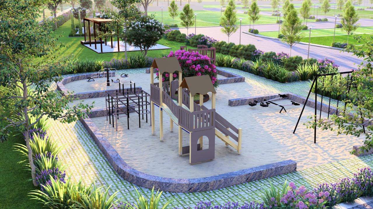 northern lights Children's play area