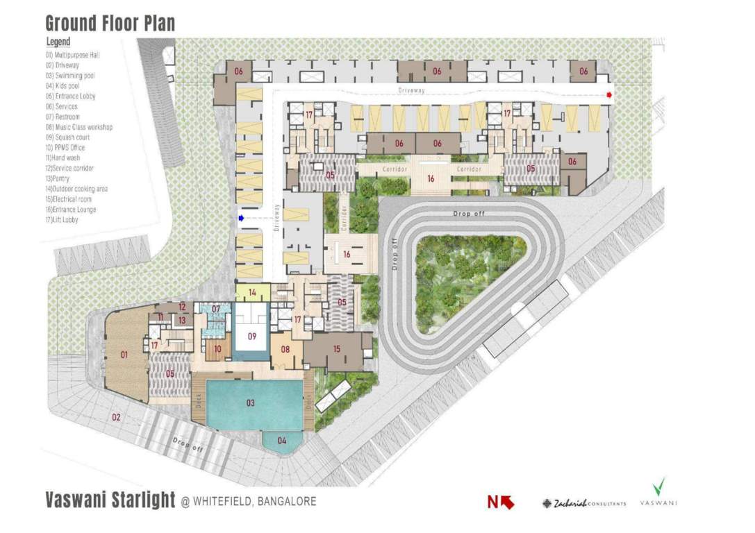  starlight Tower T1 Cluster Plan