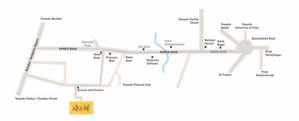  athashri-baner-commercial Location Plan