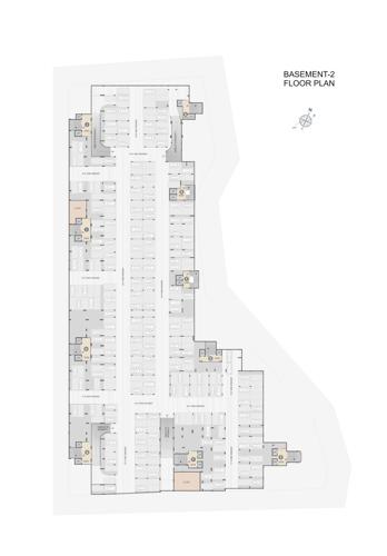 Block A,B,C,D,E,F,G,H,I&J Basement 2 Floor Cluster Plan epitome Block A,B,C,D,E,F,G,H,I&J Basement 2 Floor Cluster Plan