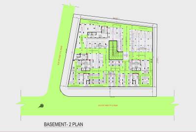  park-lane Block A,B&C Basement 2 Floor Cluster Plan