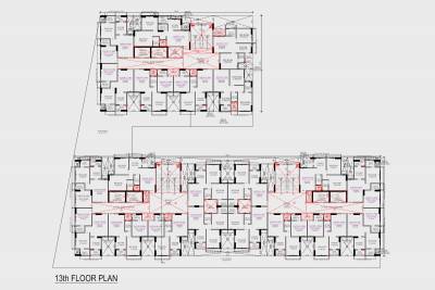  park-lane Block A Cluster Plan for 13th Floor