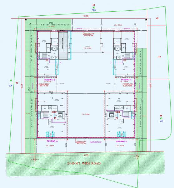  central-park Layout Plan