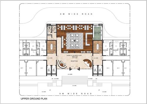  nimbus-the-palm-village Block A To D Cluster Plan for ground Floor